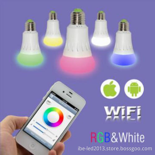 New Style WiFi Enabled, Multi-color Energy Efficient LED Light Bulb